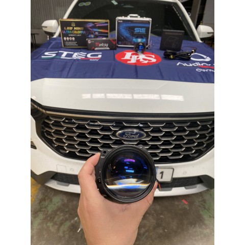 Độ đèn Ford Teritory với Bi pha EVO SLE