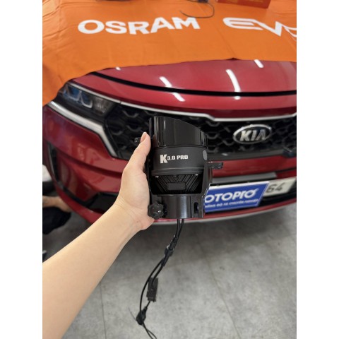 Độ đèn Kia Sorento với bi gầm K30 Laser