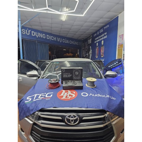 Độ loa sub điện DLS ACW10 cho Toyota Innova