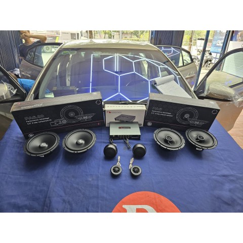 Toyota Vios nâng cấp combo cơ bản DLS