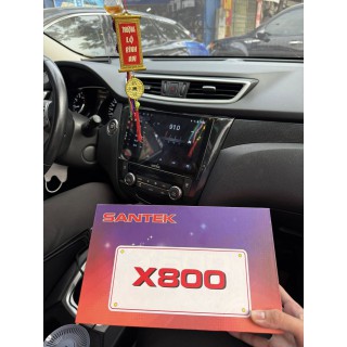 Màn hình android ô tô Santek X800 cho Nissan Xtrail