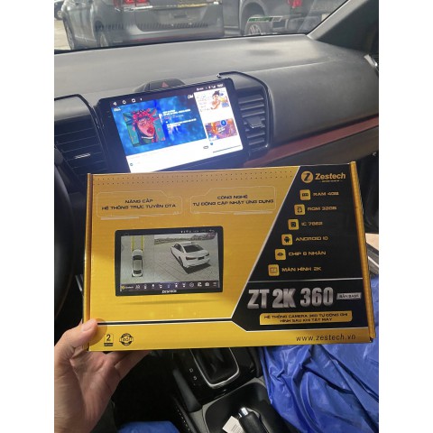 Màn hình android ô tô Zestech ZT 2K 360 cho Honda City