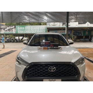 Độ đèn Toyota Cross với nâng cấp bóng led fs90 và bi gầm mitra