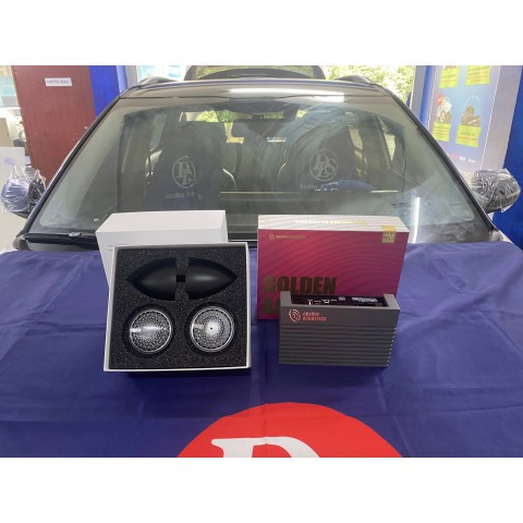 Kia Seltot nâng cấp loa Mid Treble SFF1 và amply Golden Acoustics