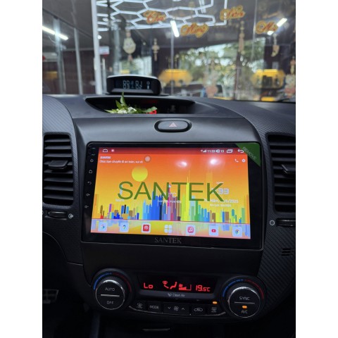 Màn hình android ô tô Santek X800 cho Kia Cerato 2018