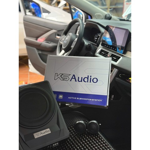 Độ loa xe Mitsubishi Xpander với loa Mid - Treble và Sub điện