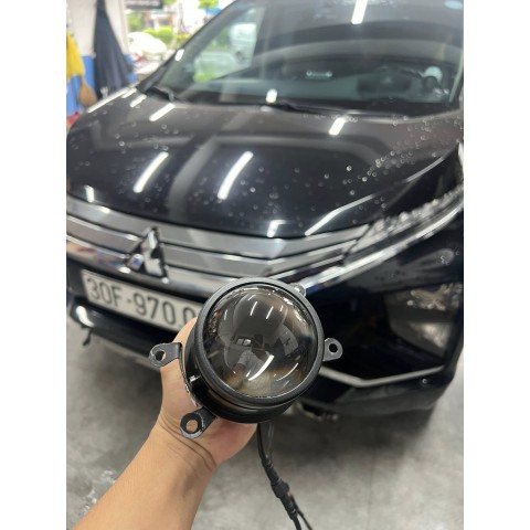 Độ đèn gầm xe Mitsubishi Xpander 2019 với bi gầm Bullvision W1S