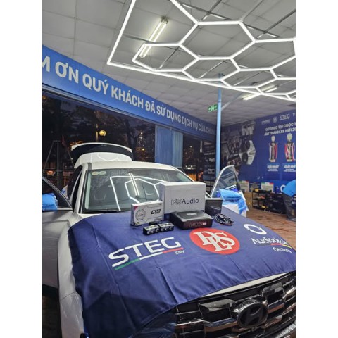 Độ loa sub KS69 cho xe Hyundai Tucson