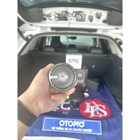 Độ loa xe Mazda Cx5 với loa Mid - Treble và Sub điện Độ loa xe Mazda Cx5 với loa Mid - Treble và Sub điện