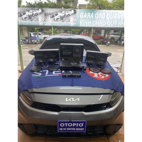 Nâng cấp cấu hình loa cánh DLS Kia K3 Nâng cấp cấu hình loa cánh DLS Kia K3