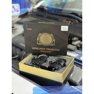 Độ đèn Hyundai Kona với bi gầm W1S Độ đèn Hyundai Kona với bi gầm W1S