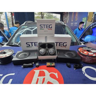 Độ loa Mid - Treble và sub điện cho ô tô cho Hyundai SantaFe Độ loa Mid - Treble và sub điện cho ô tô cho Hyundai SantaFe