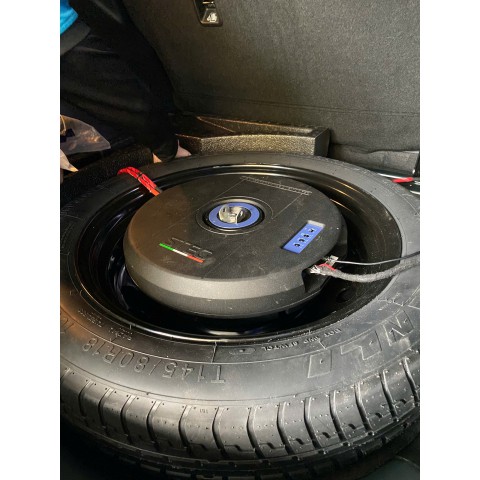 Độ loa sub hơi cho Ford Teritory