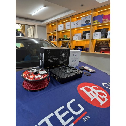 Mazda Cx5 nâng cấp loa center và loa sub