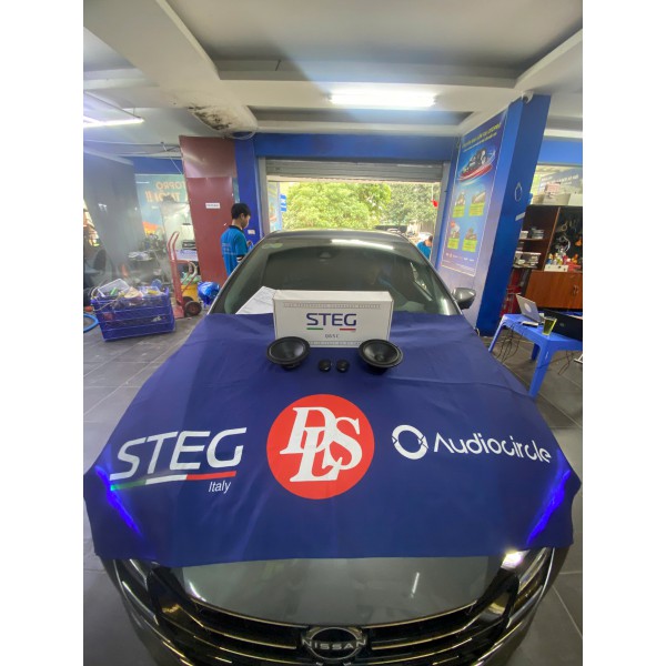 Độ loa cánh cho Nissan Almera với hệ thống loa 2 way STEG Độ loa cánh cho Nissan Almera với hệ thống loa 2 way STEG