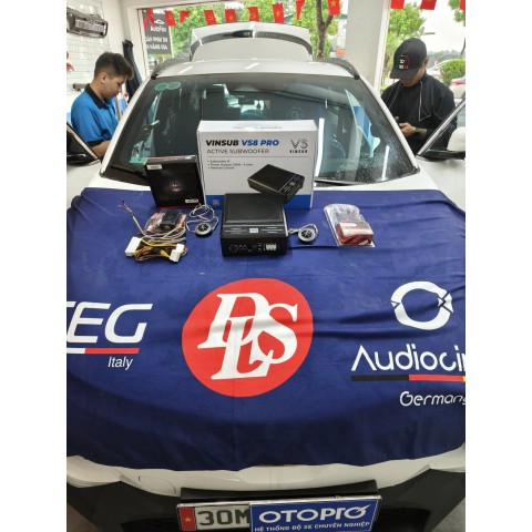 Độ loa Mid - Treble và sub điện cho ô tô cho Vinfast VF6 Độ loa Mid - Treble và sub điện cho ô tô cho Vinfast VF6