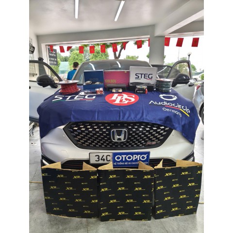 Độ loa xe Honda HRV 2022 với loa Mid - Treble và Sub điện Độ loa xe Honda HRV 2022 với loa Mid - Treble và Sub điện