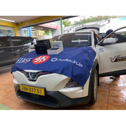 Độ loa xe Vinfast VF6 với loa Mid - Treble và Sub điện DLS ACW68i Độ loa xe Vinfast VF6 với loa Mid - Treble và Sub điện DLS ACW68i