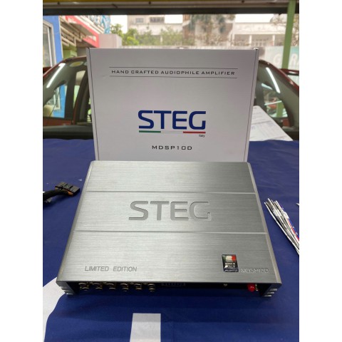 Ford Ranger 2023 nâng cấp amply STEG MDSP10D