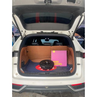 Ford Territoty nâng cấp sub lốp dự phòng Golden Acoutics VE1150