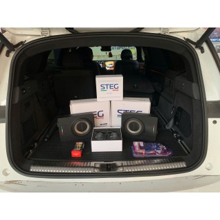 Độ loa Mid - Treble và sub điện cho ô tô cho Vinfast VF9 Độ loa Mid - Treble và sub điện cho ô tô cho Vinfast VF9