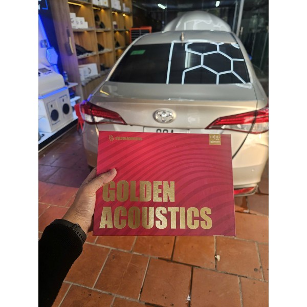 Toyota Vios 2024 nâng cấp amply Golden Acoutics VE46 Toyota Vios 2024 nâng cấp amply Golden Acoutics VE46