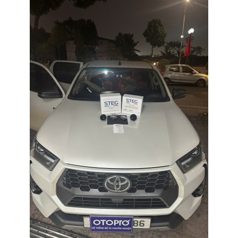 Độ loa Mid - Treble cho ô tô cho Toyota Hilux