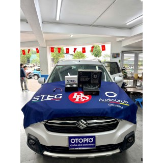 Độ loa Mid - Treble và sub điện cho ô tô cho Suzuki XL7