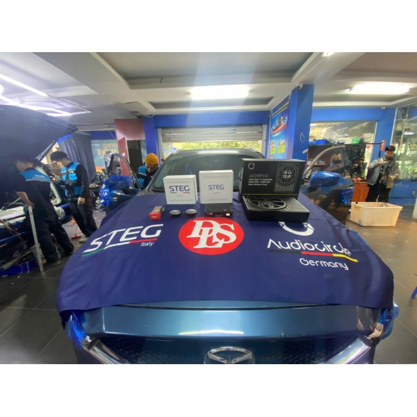 Nâng cấp âm thanh cho xe Mazda Cx5 Nâng cấp âm thanh cho xe Mazda Cx5
