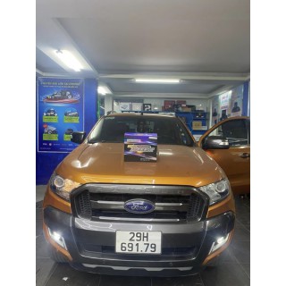 Độ đèn Ford Ranger với Bi gầm Rain Master