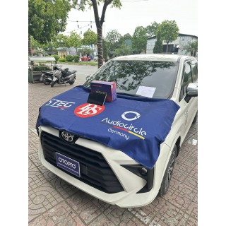 Nâng cấp màn hình android santek x600 cho xe Toyota Avanza 2023