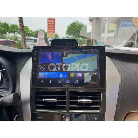 Màn hình Android ô tô Santek x800 cho Toyota Vios 2020