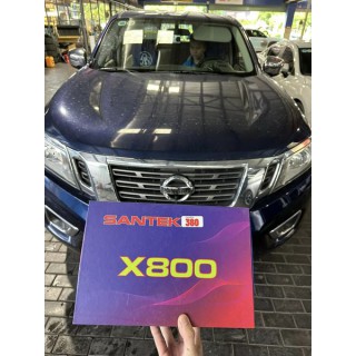 Màn hình Android ô tô Santek X800 360 2K cho Nissan Navara 2017