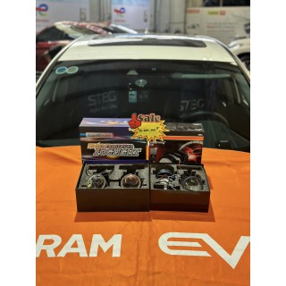 Độ đèn Honda CRV 2022 với Bi pha Osram CBI và bi gầm RainMaster