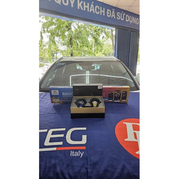 Độ đèn Kia Sportage 2022 với Bi gầm 2inch