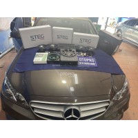Độ loa Mercedes E250 2014 với cấu hình âm thanh loa Steg SG650C