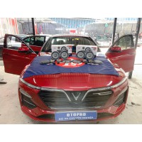 Độ loa Vinfast Lux A với cấu hình âm thanh loa Focal AS 165