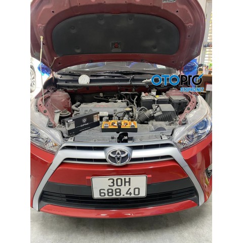 Độ đèn Toyota Yaris 2014 với bóng Led GPNE E5