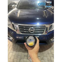 Độ đèn Nissan Navara với bi gầm Led Pro A9