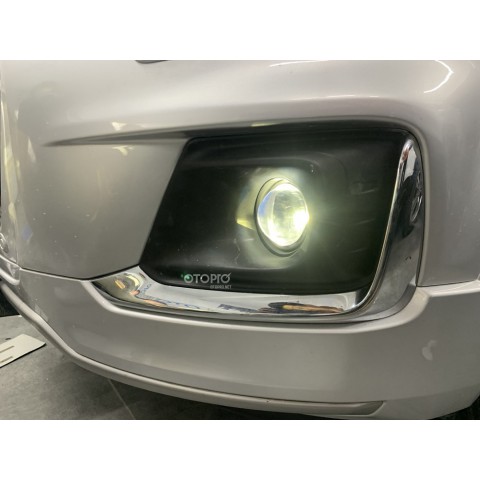 Độ đèn Chevrolet Captiva với bi Led EVO LIGHT SE & bi gầm Tiger light