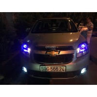 Độ đèn Chevrolet Orlando với siêu phẩm Evo light SE