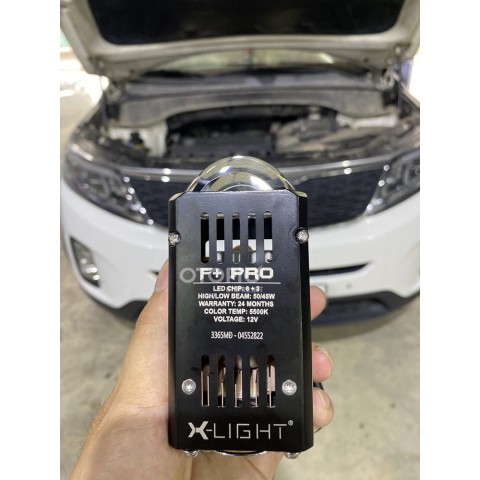 Độ đèn Kia Sorento 2017 với BI LED MINI X-LIGHT F+ PRO