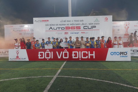 OTOPRO - Vô địch giải bóng đá ngành xe miền Nam lần II năm 2023