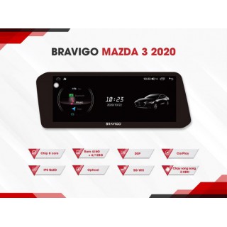 Màn hình Android ô tô Bravigo Mazda 3 2020 (4+64G)