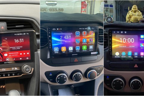 Top 3 màn hình Android cho xe hơi tốt nhất hiện nay