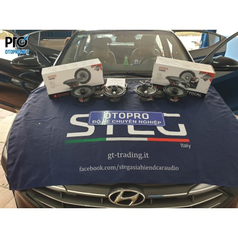 Độ loa Hyundai Elantra 2019 với cấu hình âm thanh loa Focal 165 AS