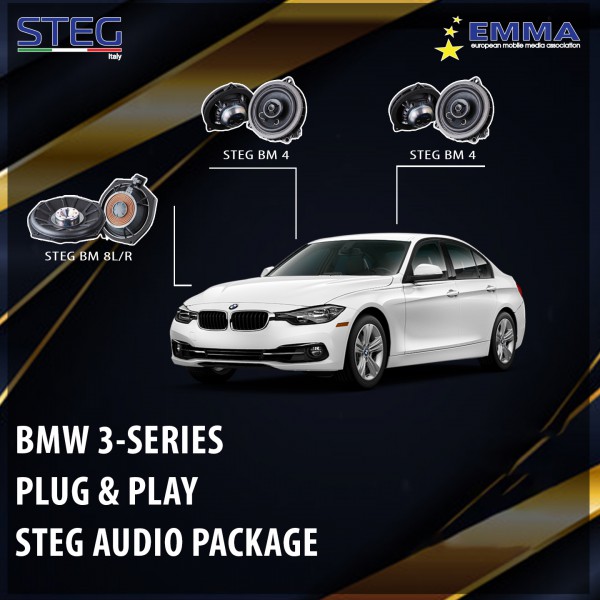 BMW 320i nâng cấp hệ thống âm thanh loa STEG