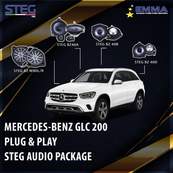 Mercedes-Benz GLC 200 nâng cấp hệ thống âm thanh loa STEG