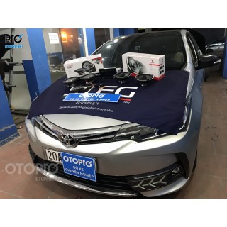 Độ loa Toyota Corolla Altis 2020 với cấu hình âm thanh loa Focal 165AS