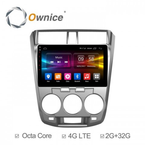 Đầu màn hình android DVD ô tô Ownice C500+ cho xe Honda City